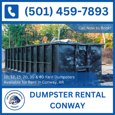 Sustainable Dumpster Rental Practices in Conway, AR - Faulkner County Focus - DDD Dumpster Rental Conway